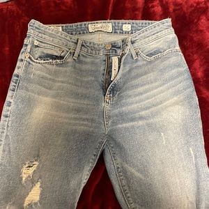 Lucky brand skinny jeans light wash